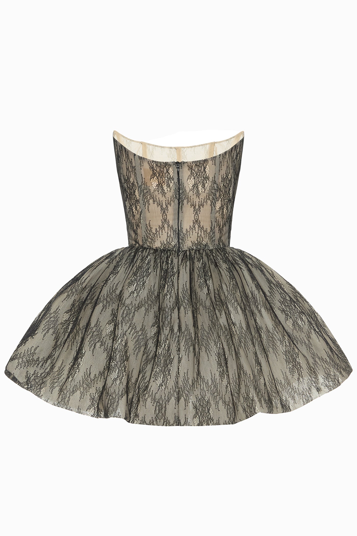 LACE REBECCA TRANSFORMER DRESS