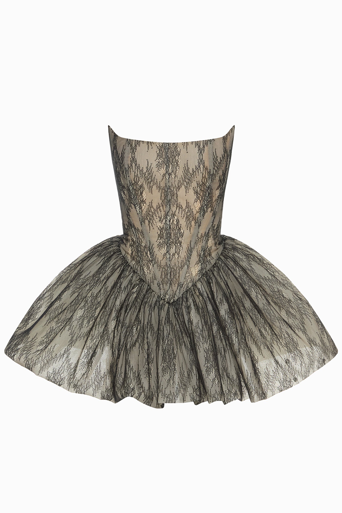 LACE REBECCA TRANSFORMER DRESS