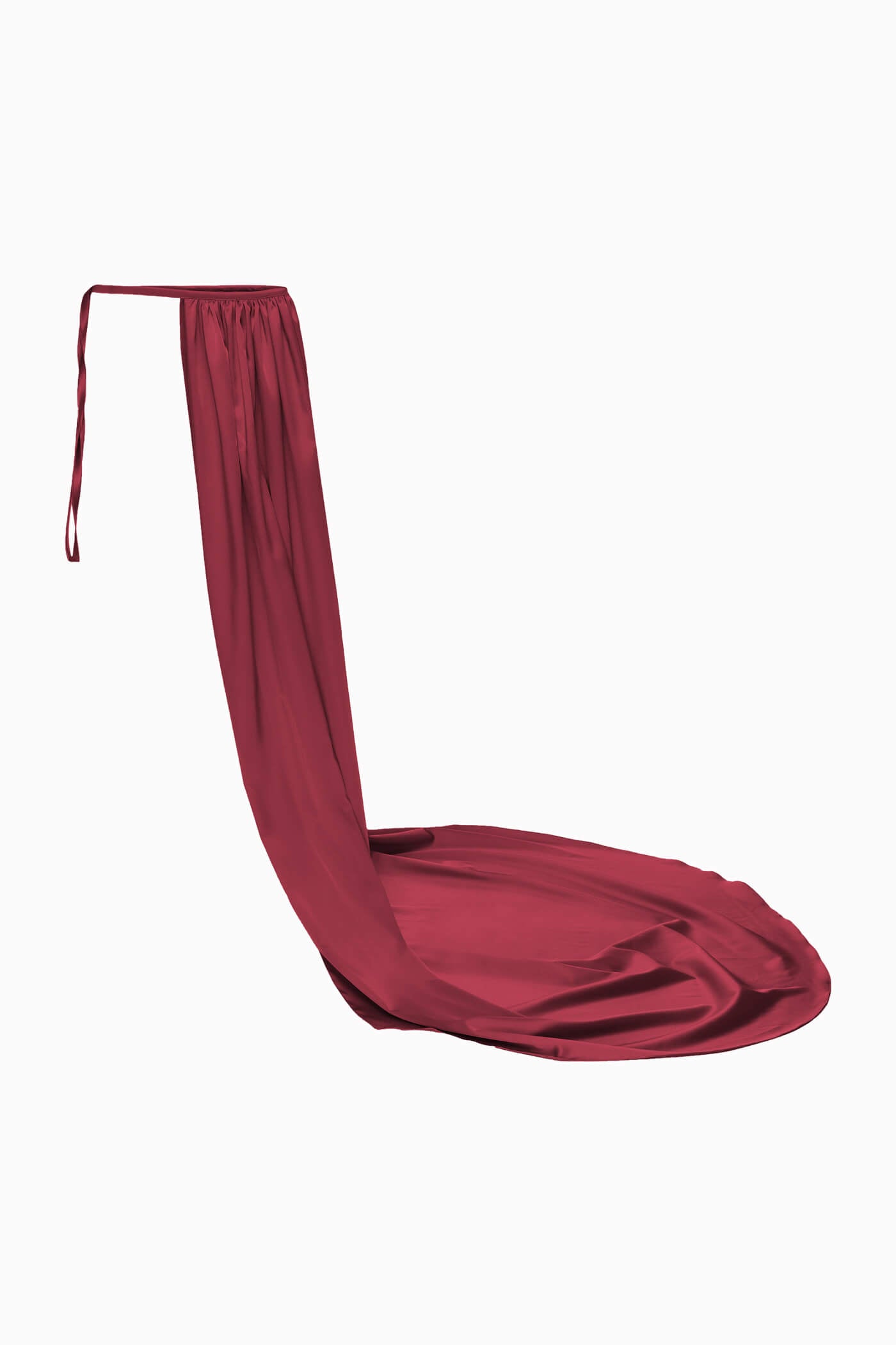 TRAIL FOR SARA DRESS BURGUNDY