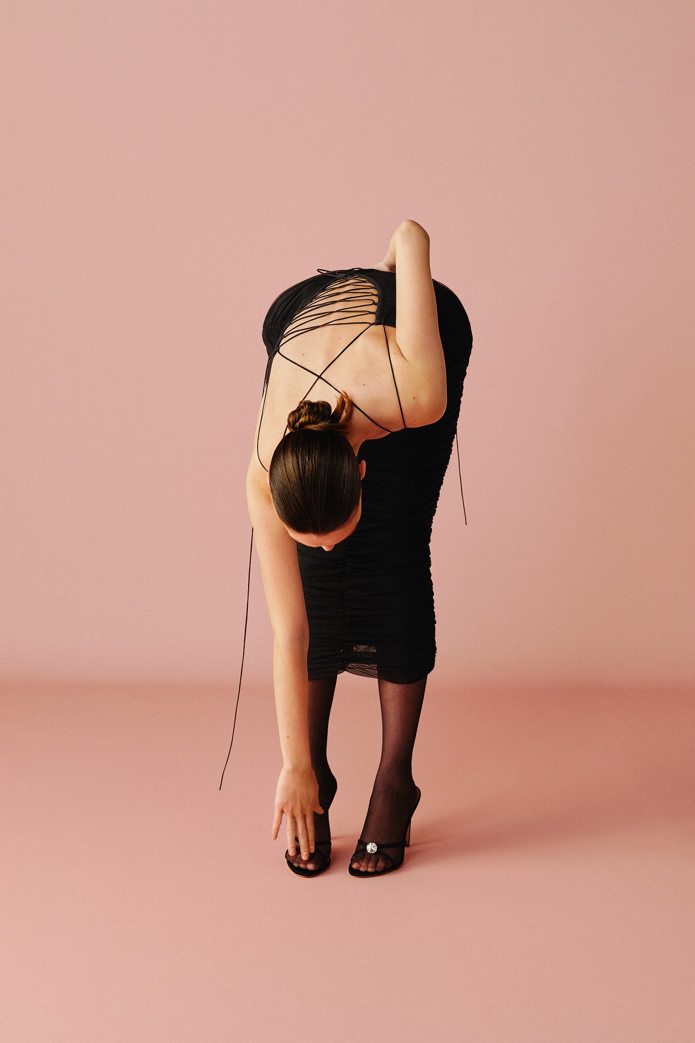 INÈS DRESS BLACK