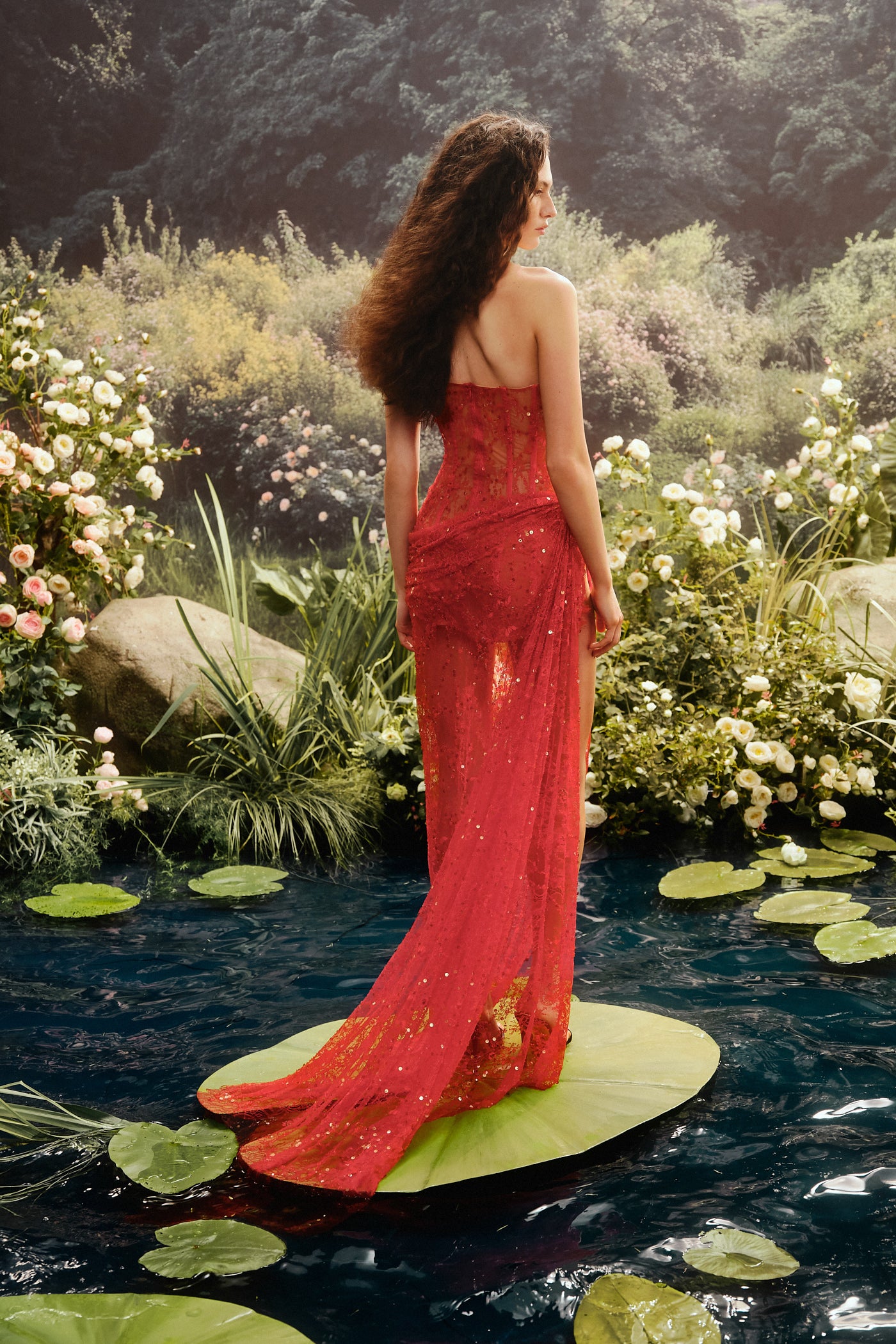 SOFI DRESS RED