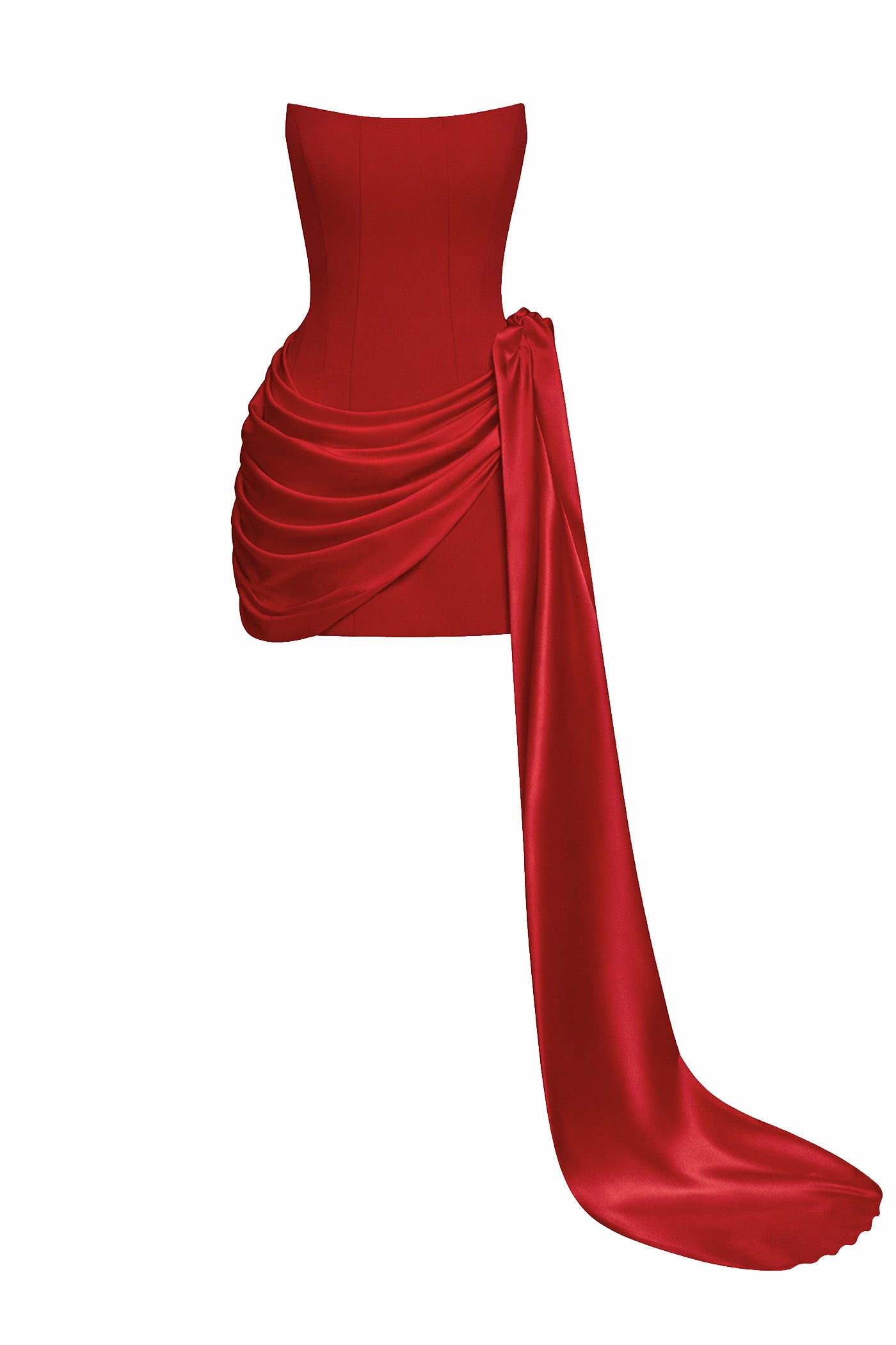 TRAIL FOR HOPE DRESS RED