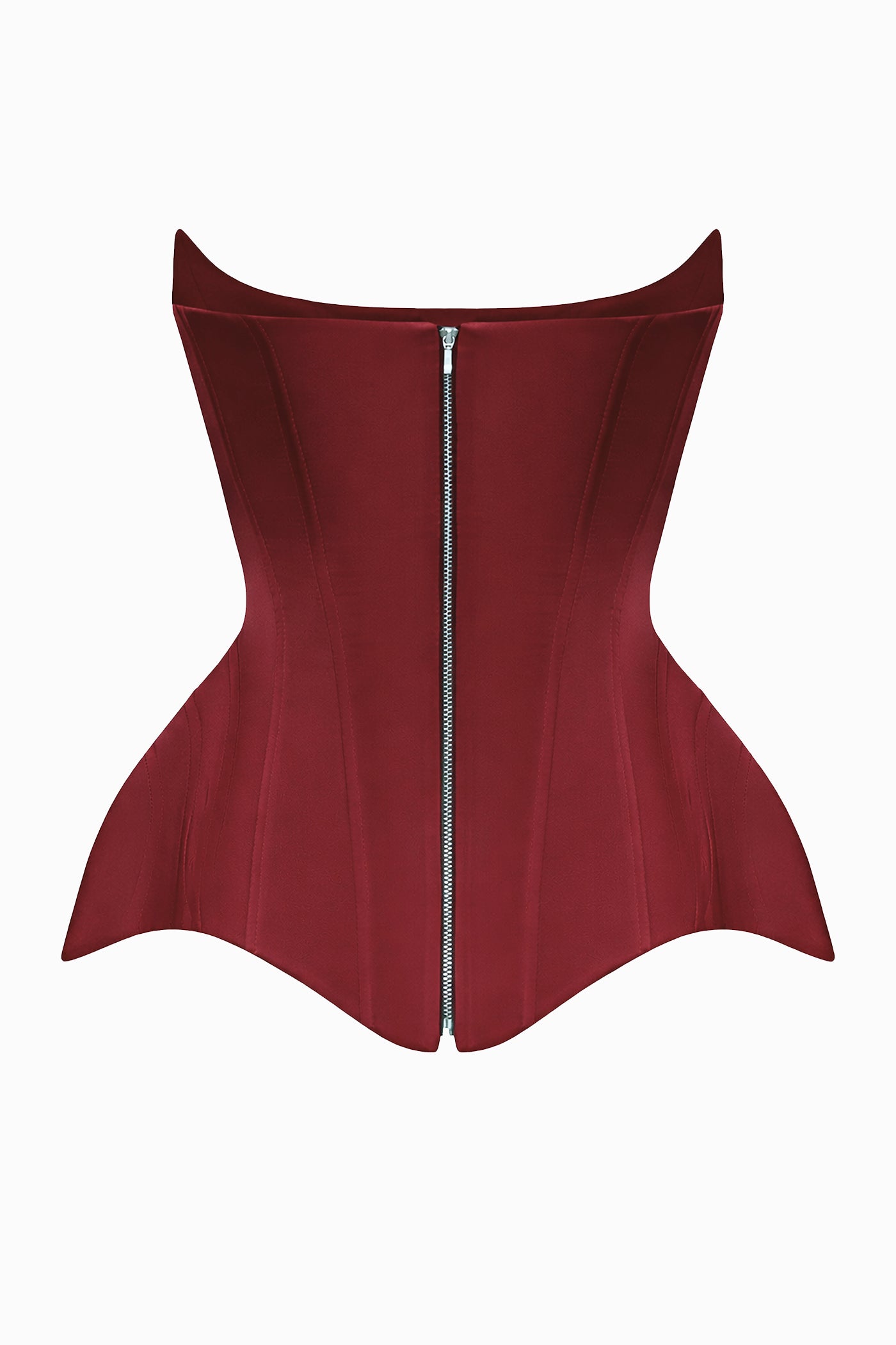 IRMA CORSET BURGUNDY