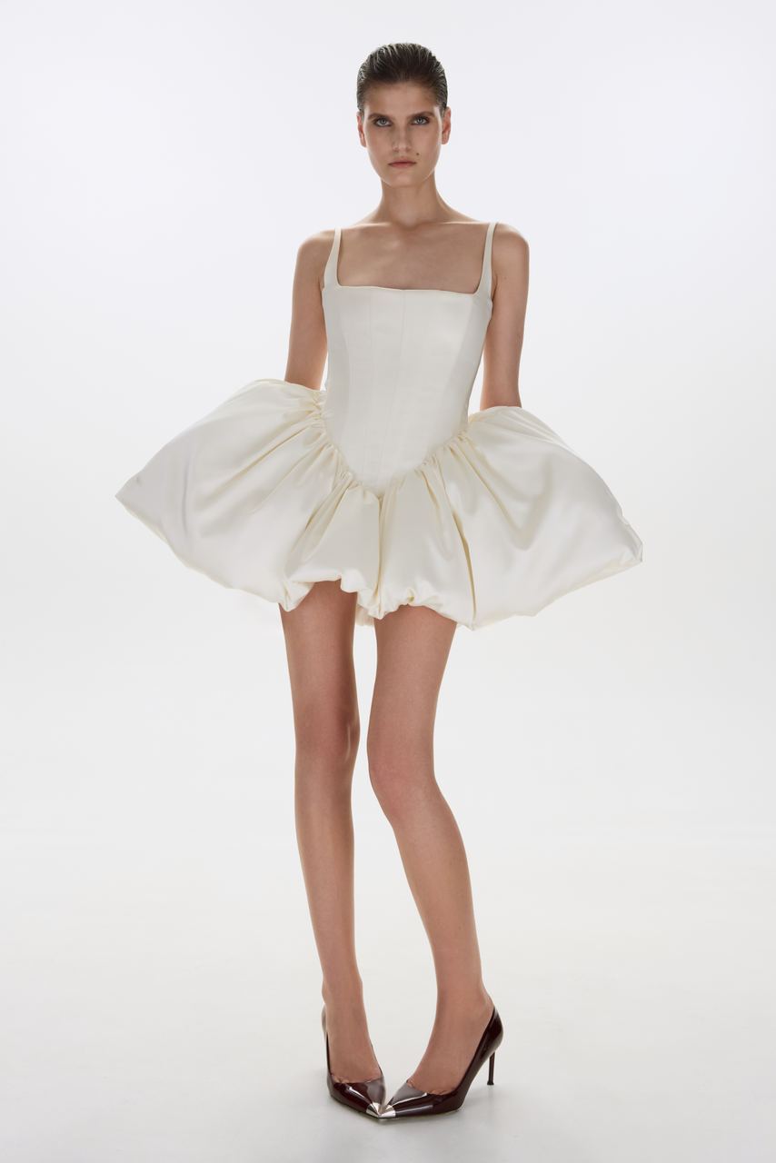 CHARLOTTE DRESS WHITE