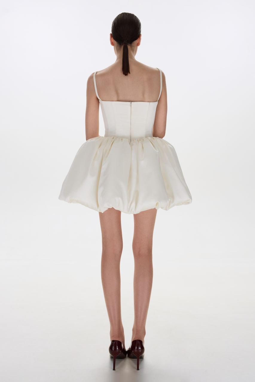 CHARLOTTE DRESS WHITE