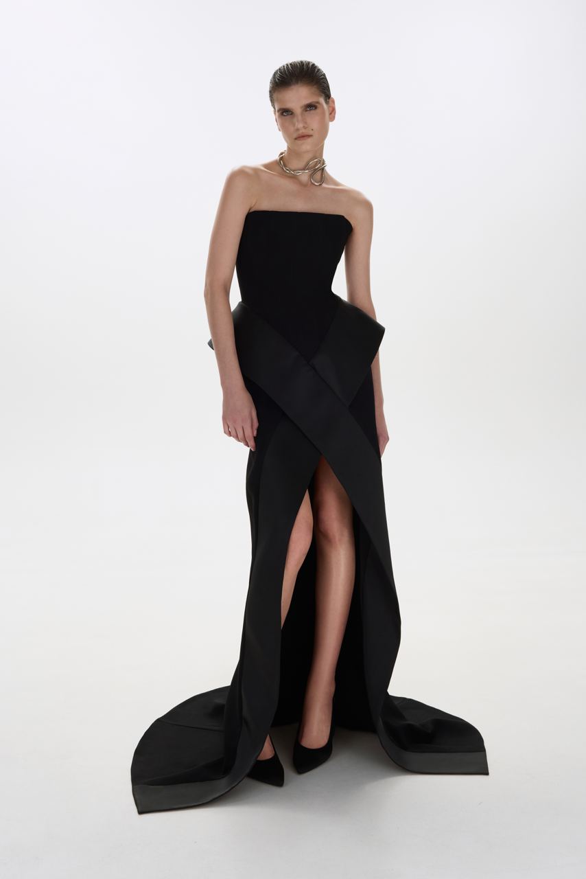 NORA MAXI DRESS BLACK