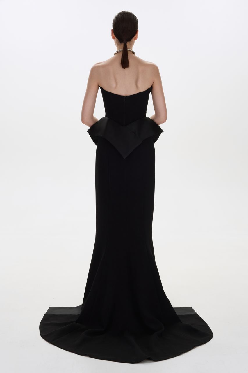 NORA MAXI DRESS BLACK