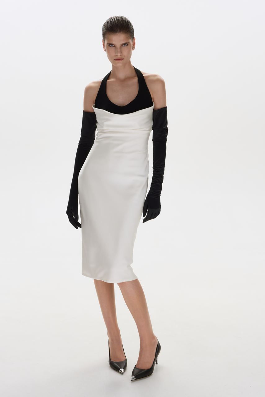 JUNE MIDI DRESS WHITE