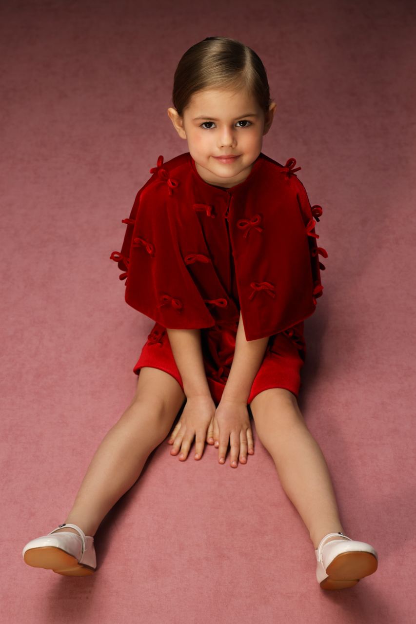 MISS AVI DRESS RED