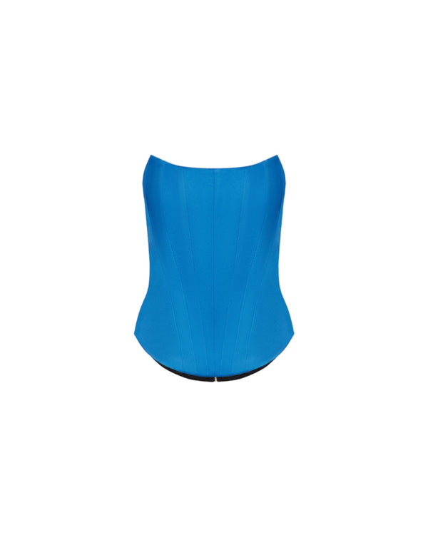 TWO-SIDED TIBI CORSET TOP